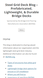 Mobile Screenshot of lightweightbridgedecksystems.com